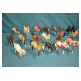 17pc Original Breyer Horse Figures