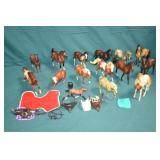 15pc Original Breyer Horse Figures