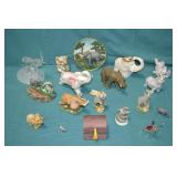 Lot 18pcs Various Elephant FIgurines