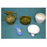 5pcs Various McCoy USA Pottery Planters & More