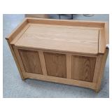 40" Wide Solid Oak Chest Very Nice Piece