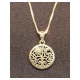 Peter Stone Celtic Tree of Life Sterling Necklace