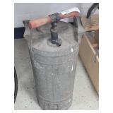 Antique Galvanized Pressure Tank Spayer