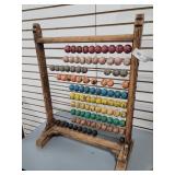 22" wide x 29" tall Abacus