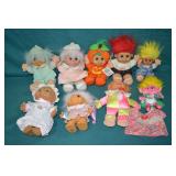 Lot Numerous Russ Original Troll Dolls