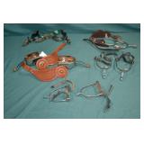 Lot 5 Pair Equestrian Horse Riding Spurs