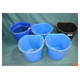5pcs 5 Gallon Water / Grain Buckets