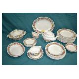 30pc English Royal Doulton Tintern Bone China