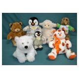 7pcs Build A Bear Plush Animals