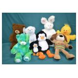 7pcs Build A Bear Plush Animals