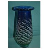 Czech Jaroslav Svoboda 10" Ombre Effect Vase