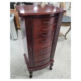 41" Tall Multi Drawer Floor Model Jewelry Cabinet