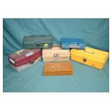 6pcs Various Fishing Tackle Boxes
