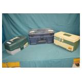 3pcs Larger Size Fishing Tackle Boxes