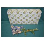 Clayworks Heather Goldminc 19" Tulip Wall Art