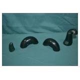 Scottish Aviemore 4pc Pottery Table Snake 9"