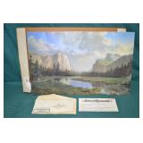 1989 Dino Massaroni 15" x 24" Print Unframed