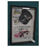 Nascar Jeff Burton Autographed Hat & Picture