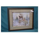 Larry Martin Pheasant Print Signed & Framed
