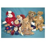10pcs Various Boyds Bears Teddy Bears