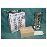 New Kamenstein 20 Jar Spice Rack In Box