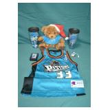 Lot Detroit Pistons Shirt & Lions Items