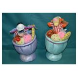 2pcs Disney Sweet Shoppe TIger & Eeyore 10" Plush