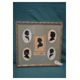 1937 Silhuetee Art Souvenir of Put-In-Bay Famed