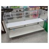 5 Foot 2 Tier Glass Showcase