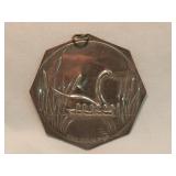 1977 Towle Sterling Silver 7 Swans Ornament