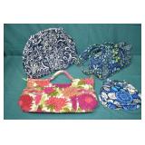 4pcs Authentic Vera Bradley Purses & Bags