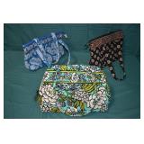 3pcs Authentic Vera Bradley Handbags