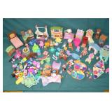Lg Lot Polly Pockets Playtoys & Accessories