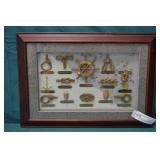 14" x 20" Nautical Knots Shadowbox