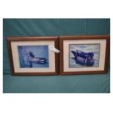 2 RS Everett Photography Duck Photos Signed