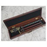 Bombay 4pc Portable Golf Putter in Wood Box