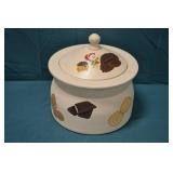 Wooden Keebler Elves 10" Cookie Jar