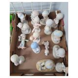 15pc Precious Moments Sports Figurines No Boxes