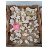 30pc Precious Moments Animals Figurines No Boxes