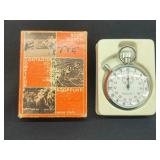 1950s Berco-Stop Mechaincal Stopwatch In Box