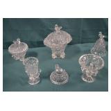 6pc Collection Crystal Hofbauer Byrdes Pieces