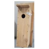24" Tall Hand Made Wooden Bird House