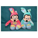 Disney Mickey & Minnie Mouse 14" Easter PLush