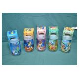 5pcs Buger King Disney Movie Kids Meal Glasses