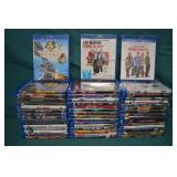 48pcs Various New Sealed Blu-Ray DVD Movies