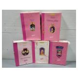 5pcs Ladys, Goddess, Empress Barbie Dolls