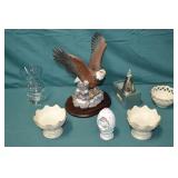 Lot Lenox Eagle Figurine & Other Porcelain Items