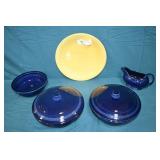 5pcs Fiesta Pottery Tableware
