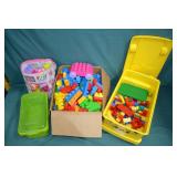Lg Box Mega Blocks Building PIeces