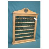 22" x 30" Wall Mount Golf Ball Display Case